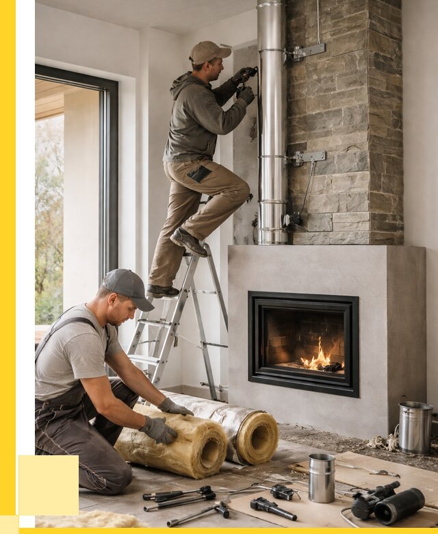 Монтаж дымоходов для каминов в Истре от 15240 р. ЭриданСта