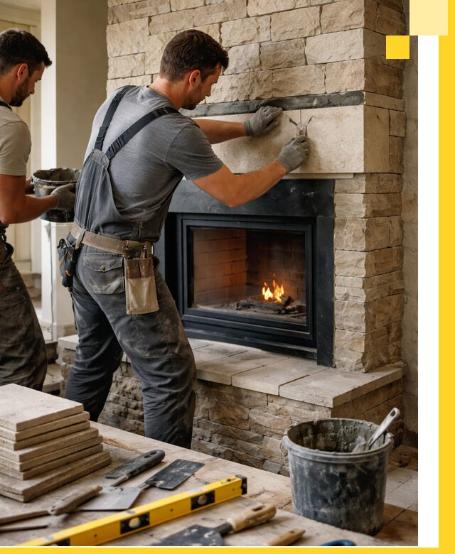 Проектирование и установка открытых каминов в Истре