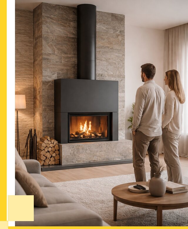 Закрытые камины под ключ в Истре от 121920 р., ЭриданСта