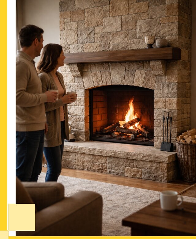 Каменные камины на заказ в Истре от 182880 р. | ЭриданСта