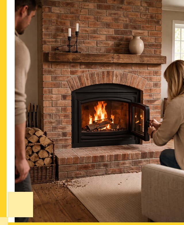 Кирпичные камины под ключ в Истре от 152400 р. | ЭриданСта