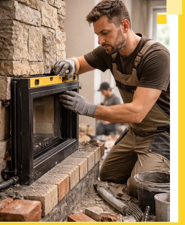 Дровяные камины под ключ в Истре: монтаж, обустройство