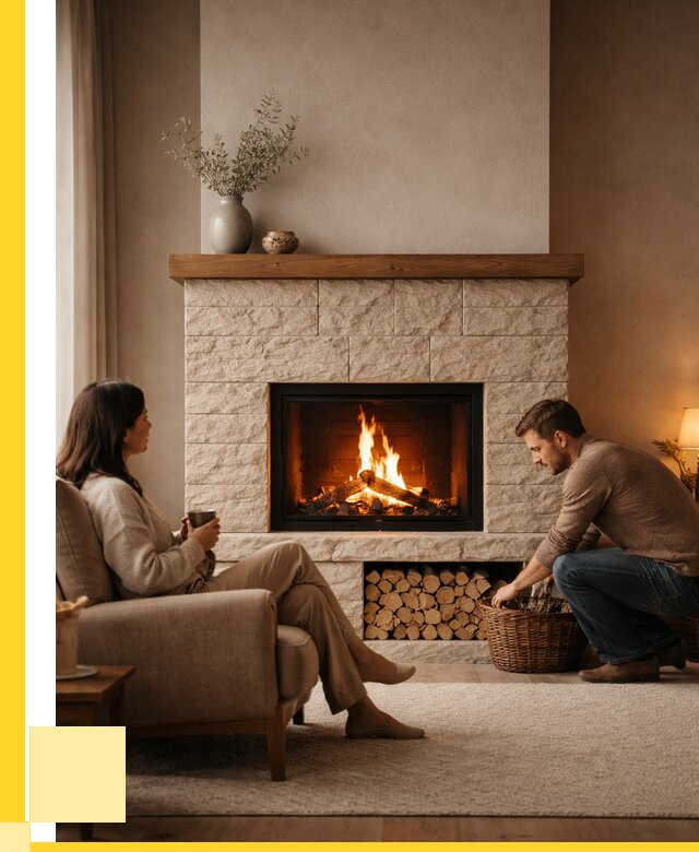 Камины для дома в Истре под ключ от 152400 р. | ЭриданСта