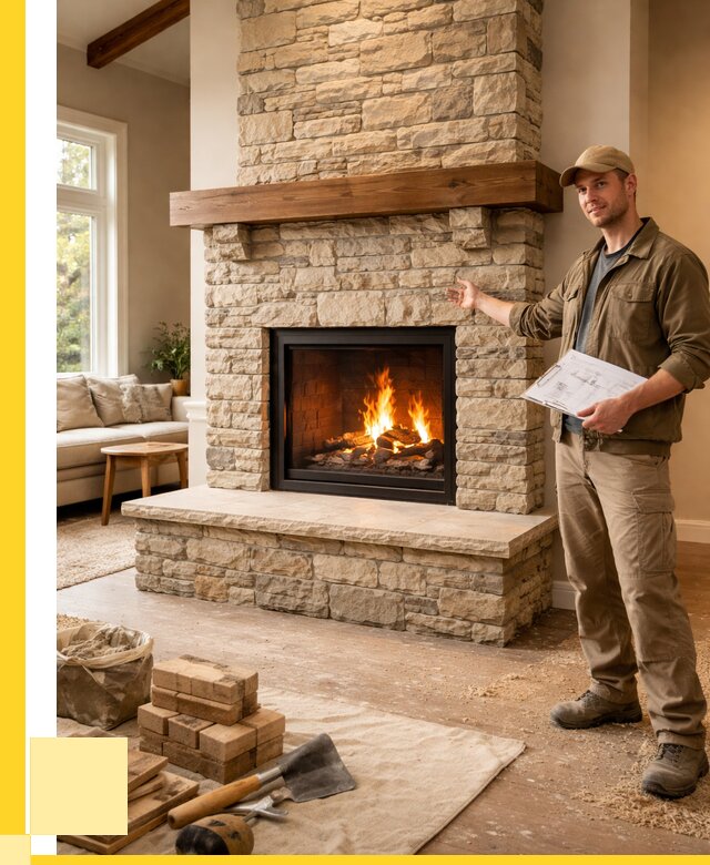 Камины под ключ в Истре от 182880 р. | ЭриданСта — установка