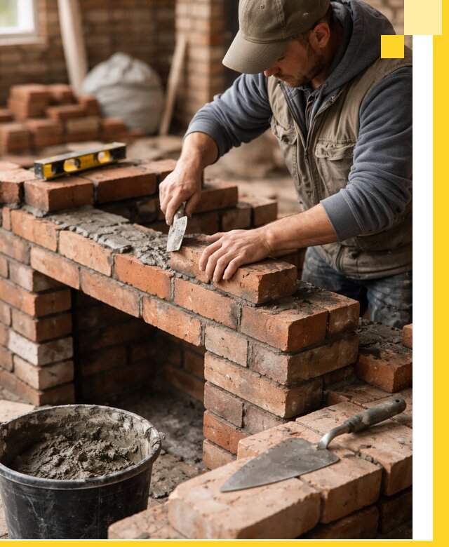 Кладка каминов под ключ в Истре профессиональная отделка и монтаж