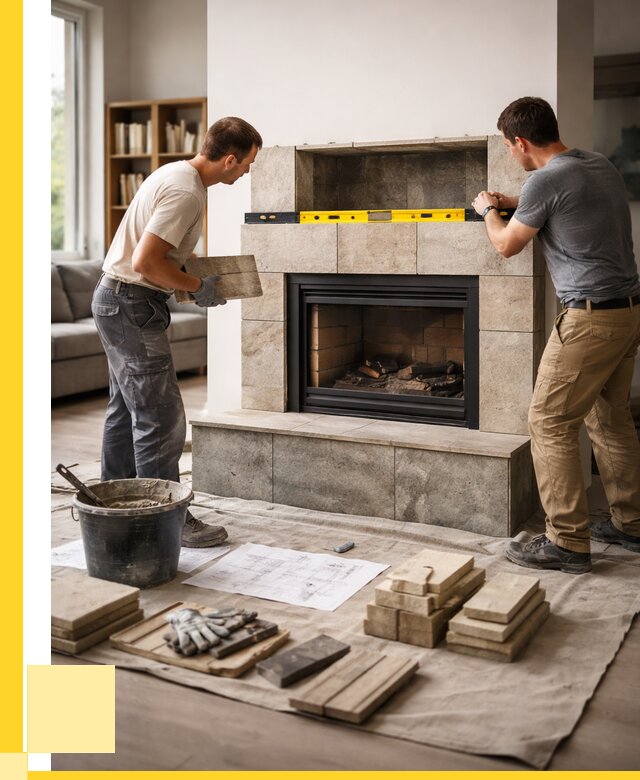 Монтаж каминов и установка в Истре от 45720 р. | ЭриданСта