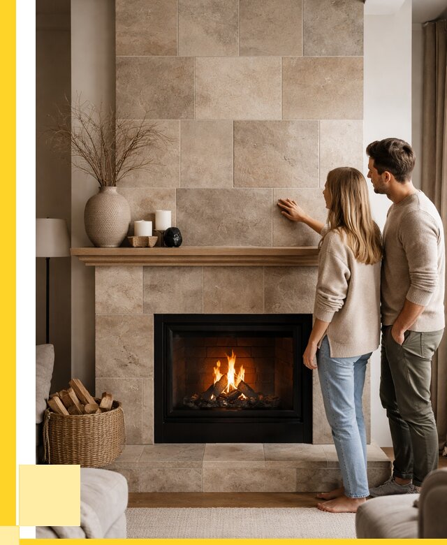 Облицовка каминов керамогранитом в Истре от 4572 р. | ЭриданСта