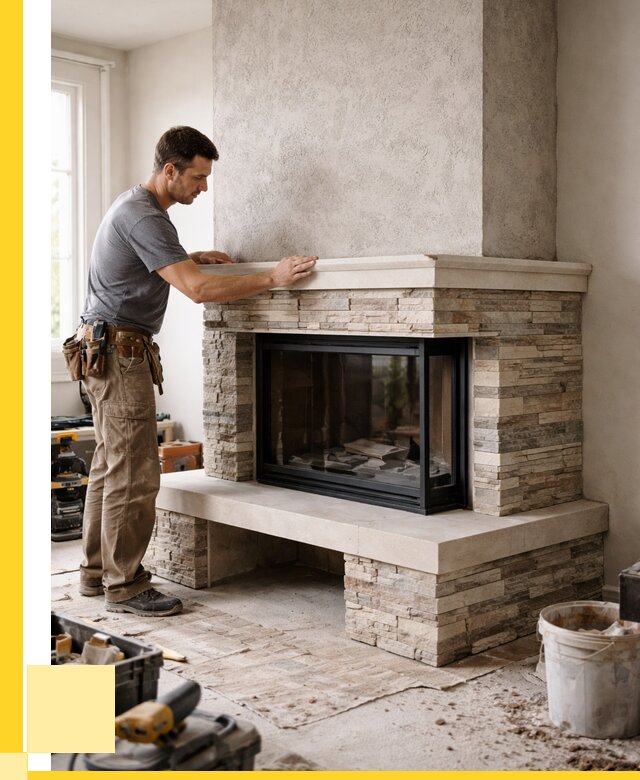 Изготовление каминов под ключ в Истре от 152400 р. | ЭриданСта