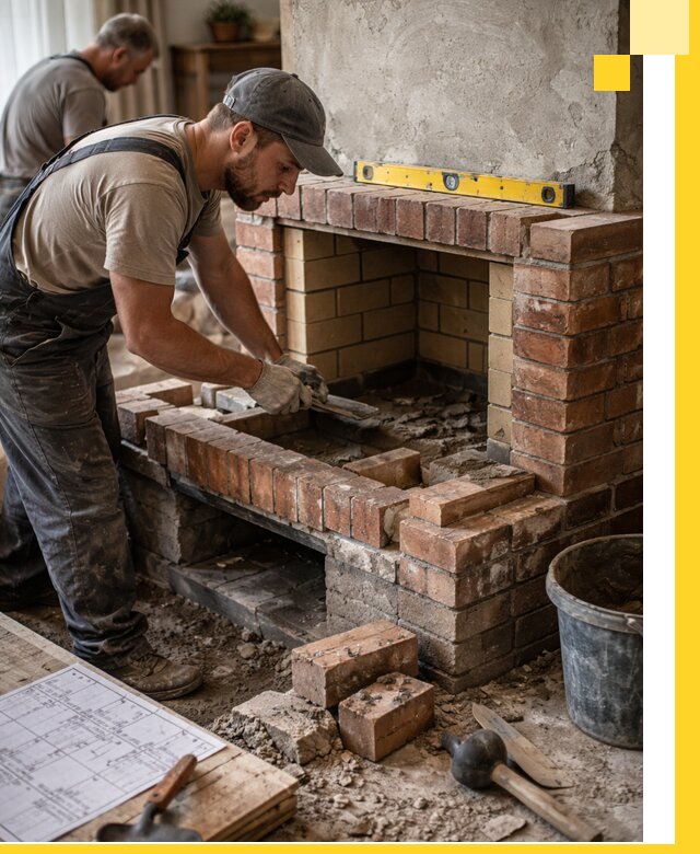 Изготовление и установка каминопечей под ключ в Истре