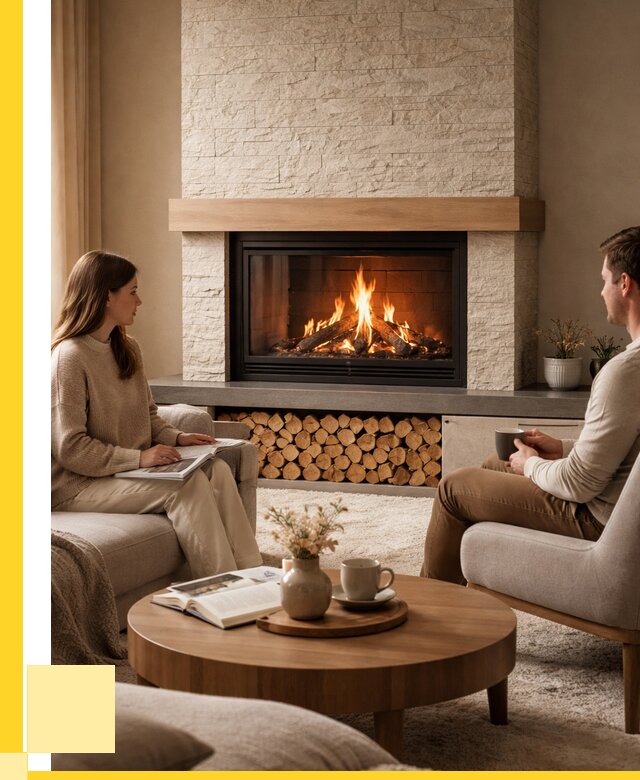 Камины со стеклом в Истре от 182880 р. | ЭриданСта — топки 3 стекла