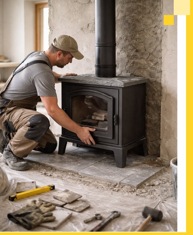 Профессиональный монтаж печей и каминов в Истре под ключ