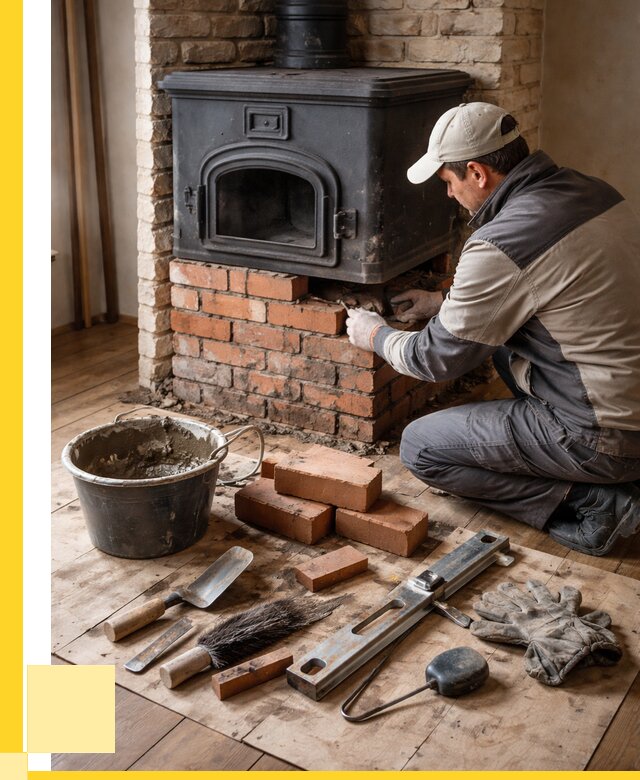 Ремонт печей в Истре от 12192 р., услуги печника ЭриданСта