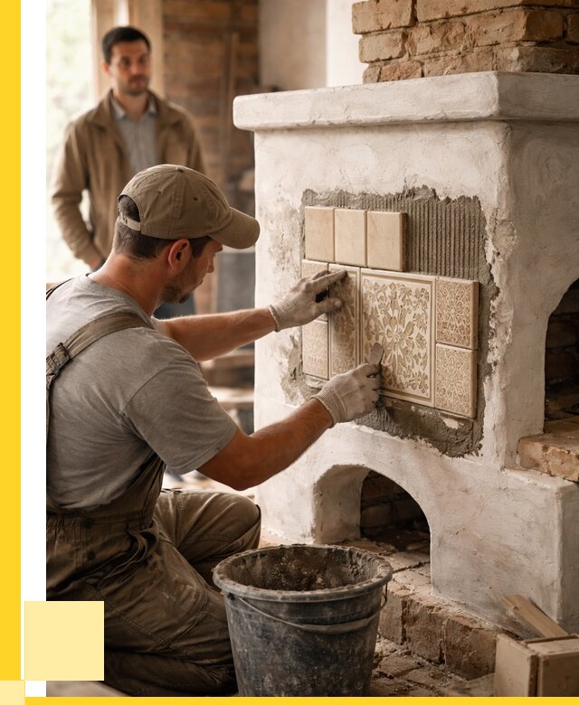 Отделка печей и банных печей в Истре от 35560 р. | ЭриданСта