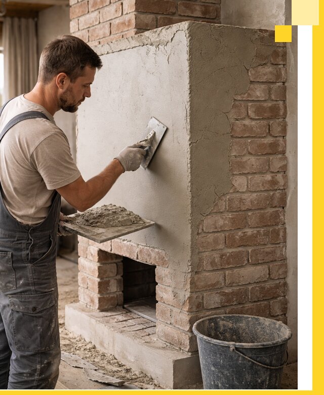 Отделка печей и облицовка каминов в Истре под ключ