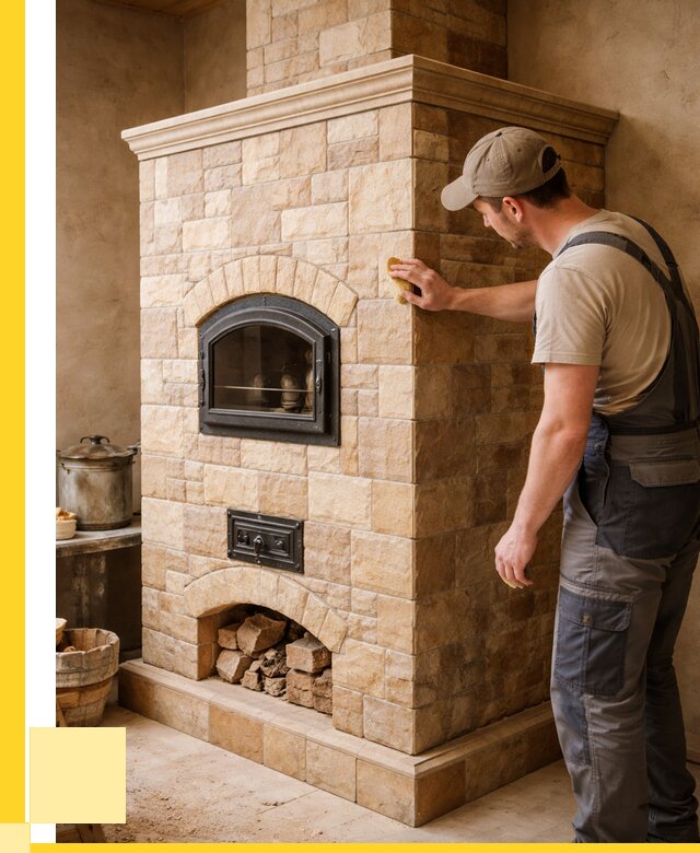 Облицовка печей в Истре от 4572 р. под ключ | ЭриданСта