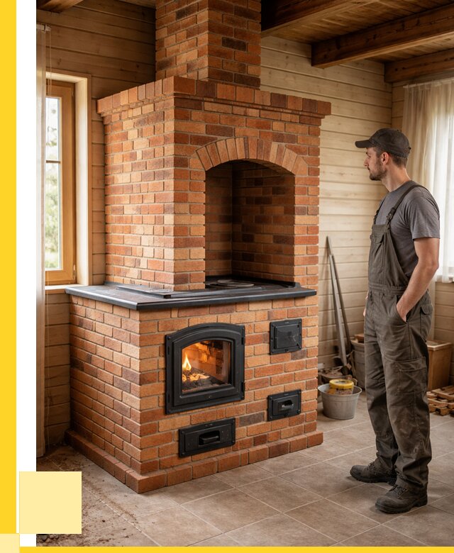 Кирпичные печи в Истре: купить от 152400 р. | ЭриданСта