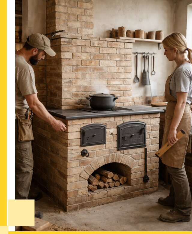 Варочно отопительные печи в Истре от 91440 р. | ЭриданСта