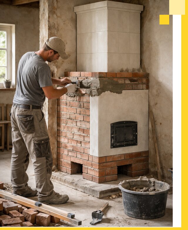 Изготовление и установка печей-голландок под ключ в Истре