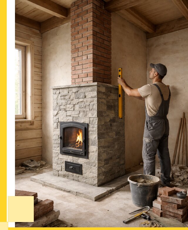 Печи и дымоходы под ключ в Истре от 45720 р., ЭриданСта