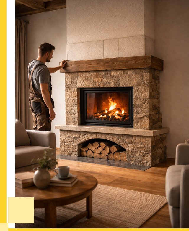 Печи камины для дома под ключ в Истре от 55880 р. | ЭриданСта