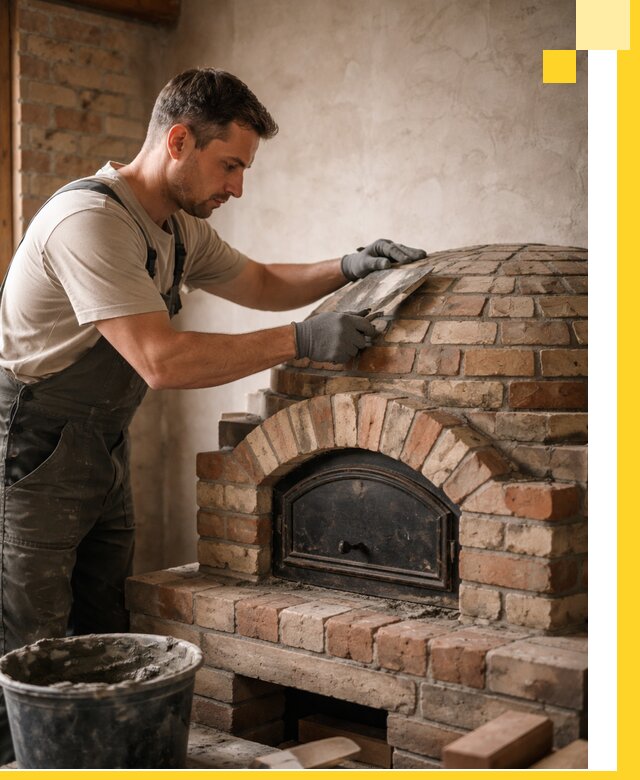 Изготовление и монтаж помпейских печей на заказ в Истре