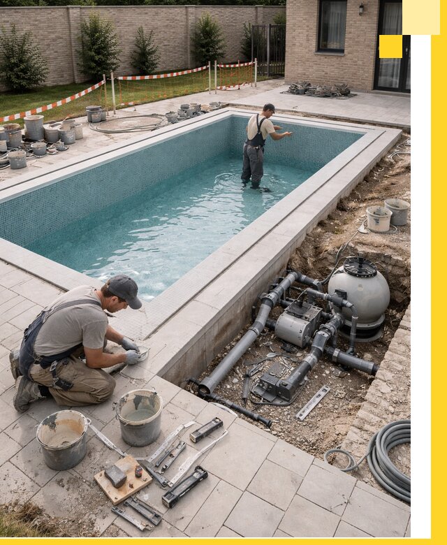 Строительство бассейнов под ключ в Истре: проекты и монтаж