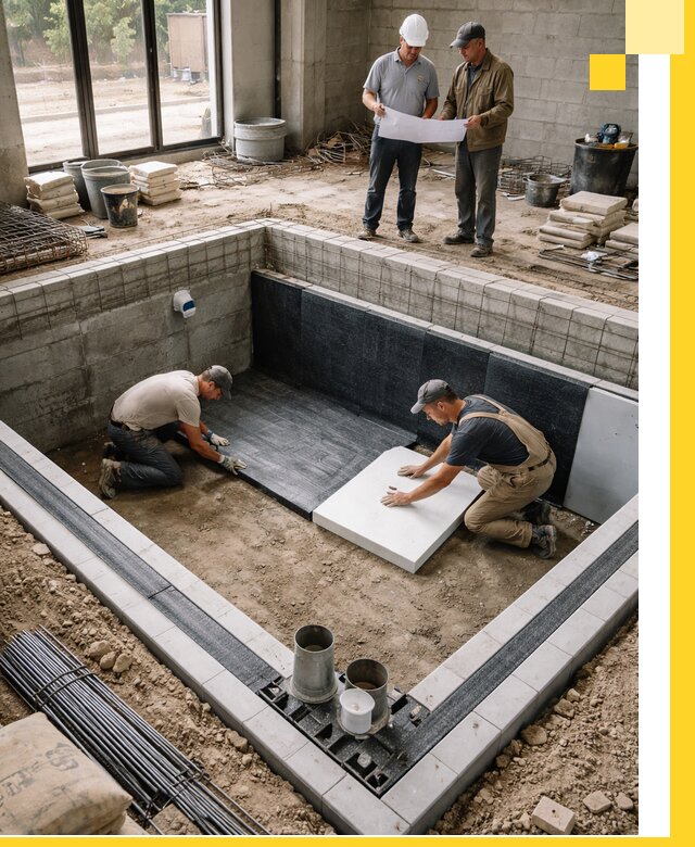 Проекты частных и общественных бассейнов под ключ в Истре