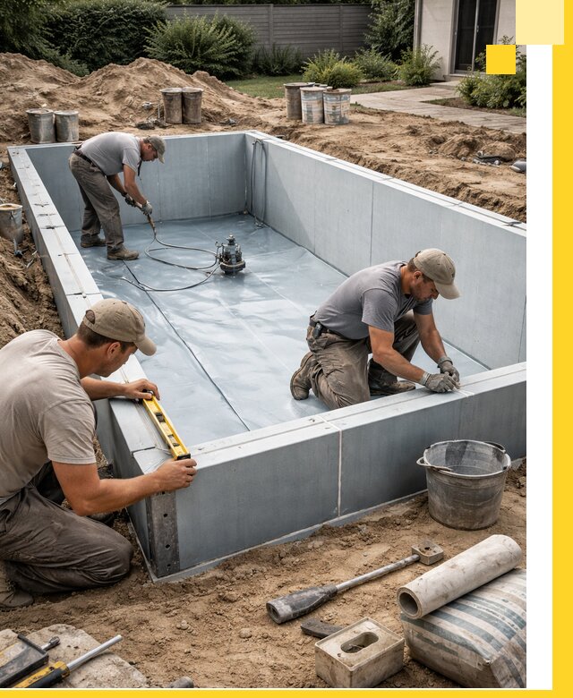 Профессиональный монтаж бассейнов под ключ в Истре с гарантией