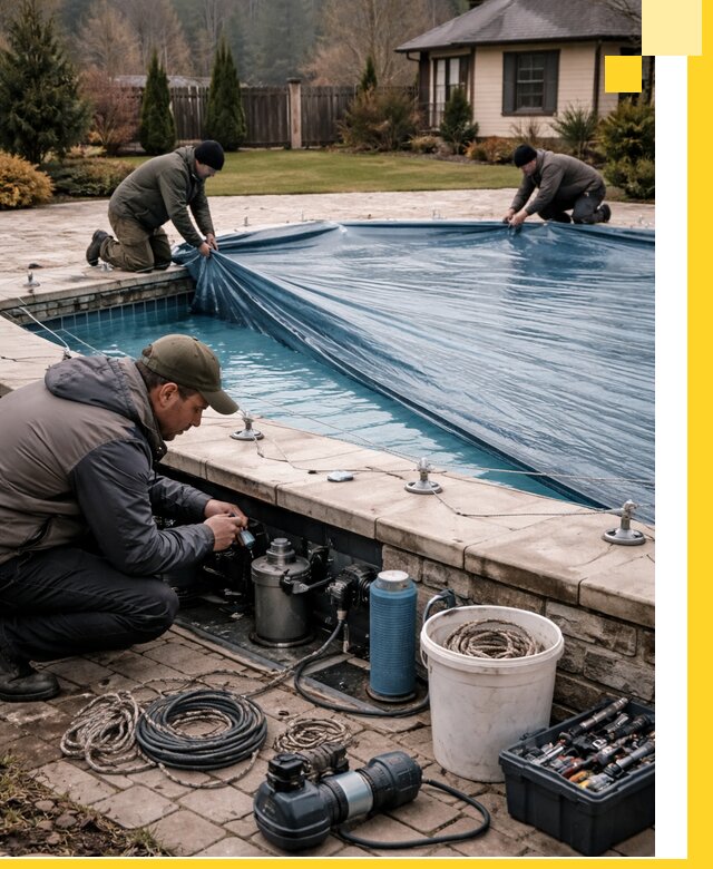 Консервация бассейнов в Истре: подготовка к длительному хранению