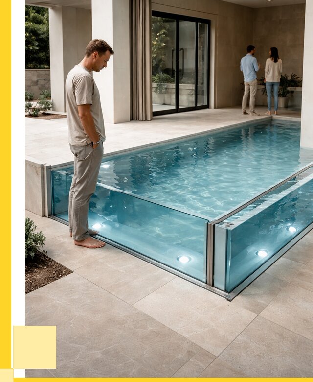 Стеклянные бассейны в Истре от 1219200 р. | ЭриданСта — мозаика