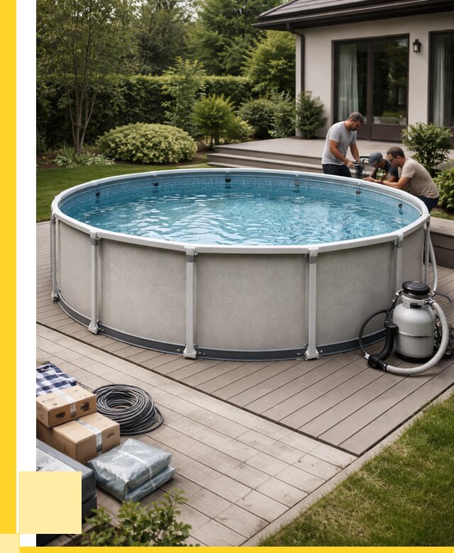 Купить каркасные бассейны в Истре от 45720 р. | ЭриданСта