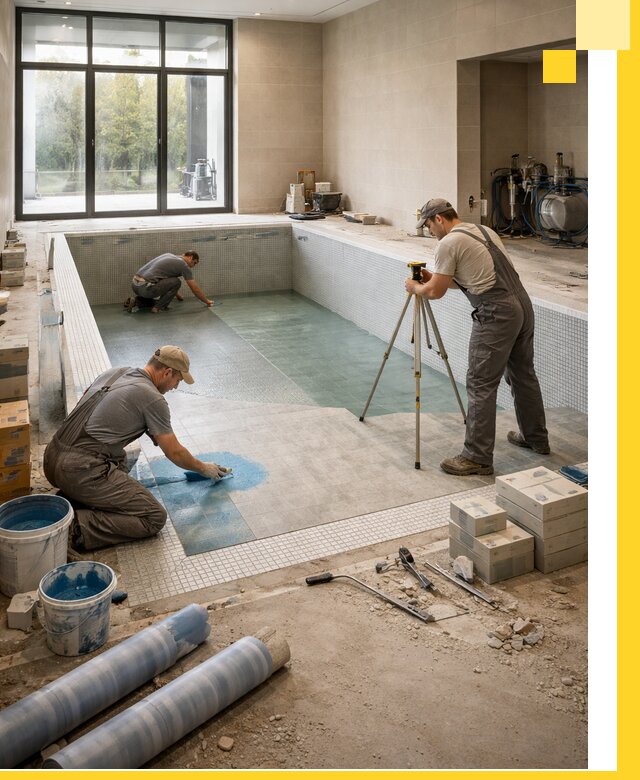 Проект и строительство закрытых бассейнов в Истре под ключ