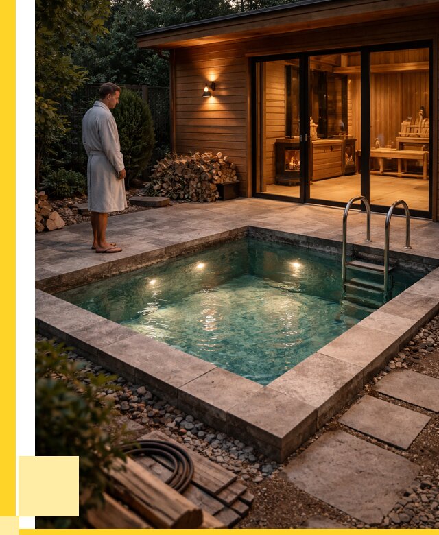 Бани с бассейном под ключ в Истре от 96520 р. | ЭриданСта