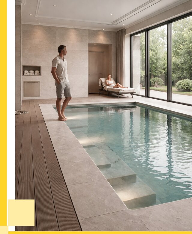 Бассейны в коттедже под ключ в Истре от 1219200 р. | ЭриданСта