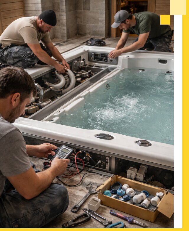 Гидромассажные бассейны под ключ в Истре, дизайн и монтаж