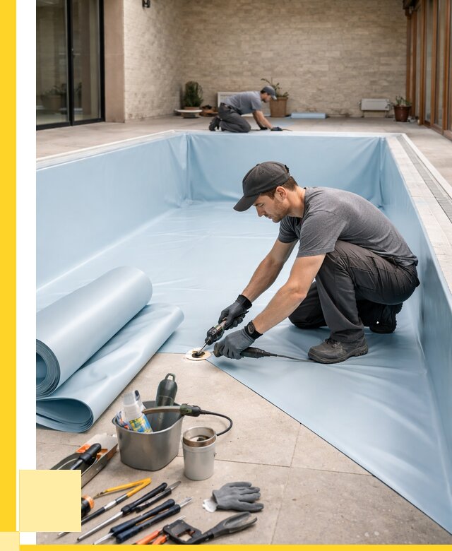 Пленка ПВХ для бассейнов в Истре от 2540 р. | ЭриданСта