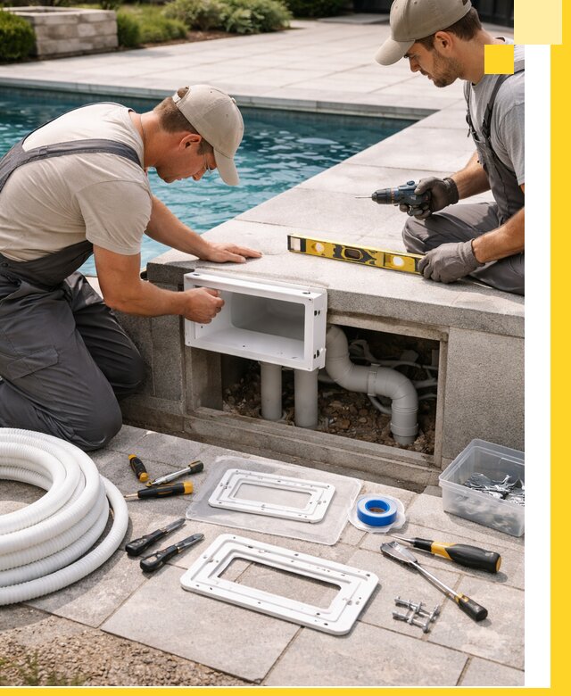 Поставка и установка скиммеров для бассейнов в Истре