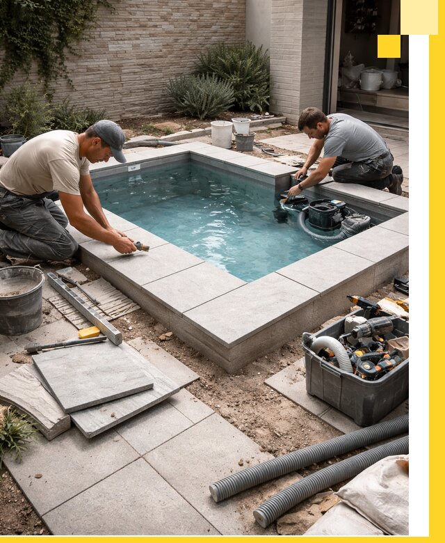 Мини бассейны под ключ в Истре, дизайн и установка