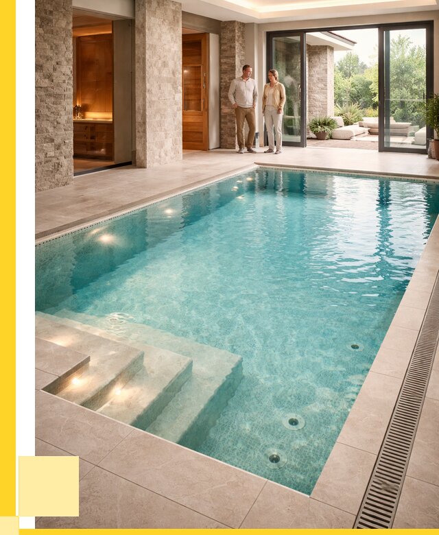 Бассейн во дворе в Истре: проект, отделка от 1219200 р. | ЭриданСта