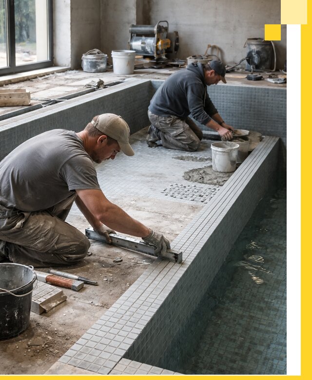 Строительство бассейна в частном доме в Истре под ключ