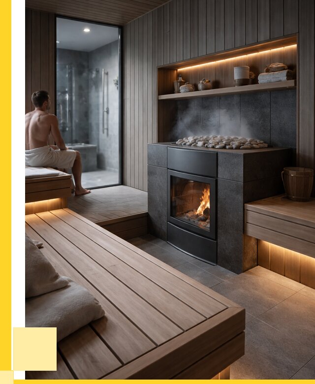 Проект сауны в частном доме в Истре от 35560 р. | ЭриданСта