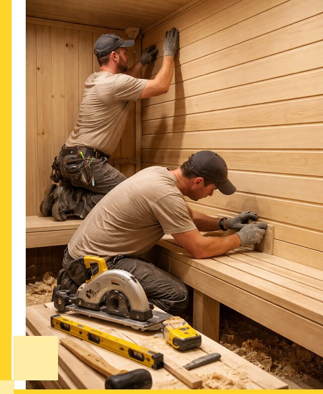 Обшивка саун вагонкой в Истре от 2540 р. | ЭриданСта