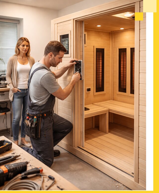 Инфракрасные сауны под ключ в Истре продажа и установка