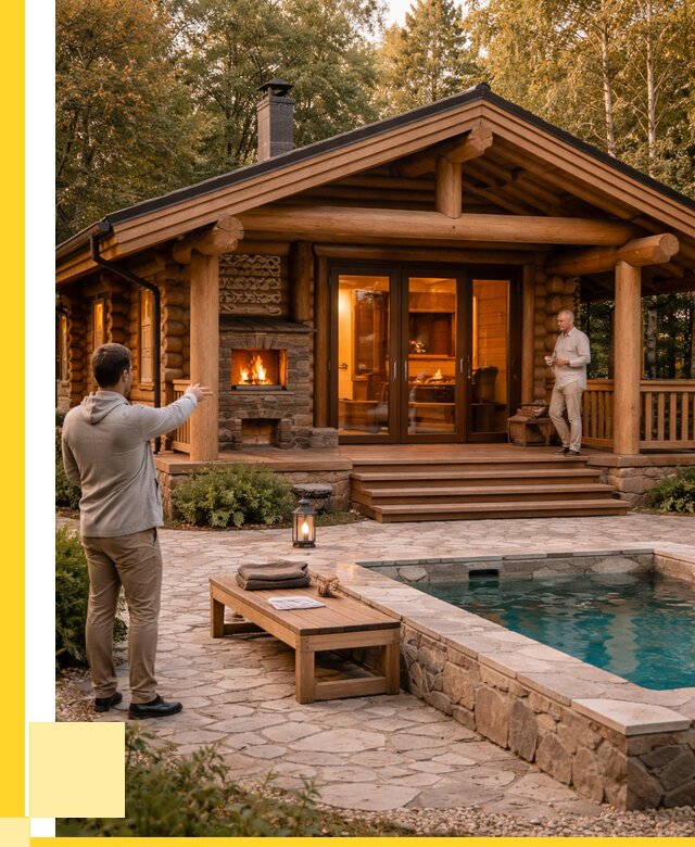 Проекты бань и хамам в Истре от 25400 р. | ЭриданСта