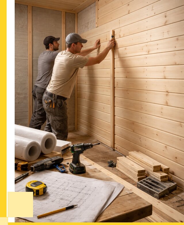 Обшивка бани вагонкой в Истре от 1219 р., ЭриданСта