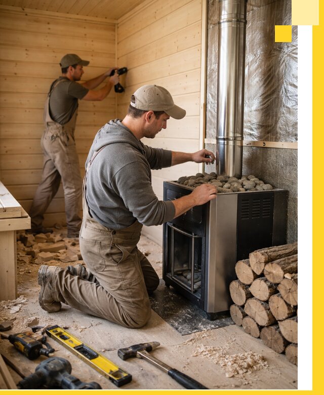 Строительство деревянных бань под ключ в Истре проекты и монтаж