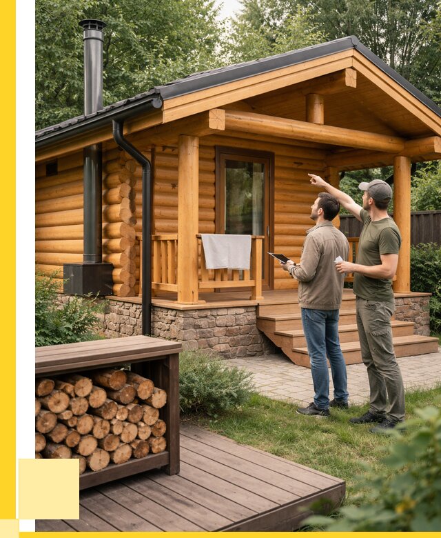 Бани для дачи под ключ в Истре от 254000 р. | ЭриданСта