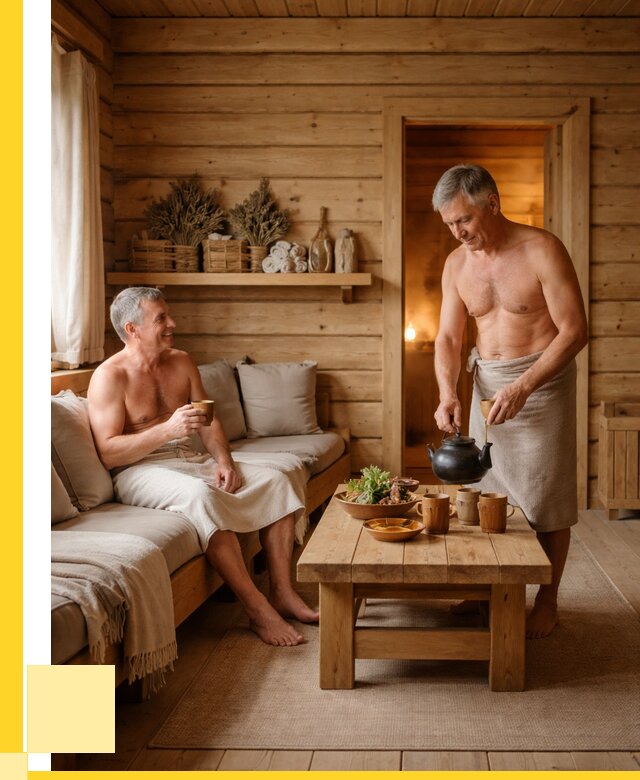 Бани с комнатой отдыха под ключ в Истре от 457200 р. | ЭриданСта