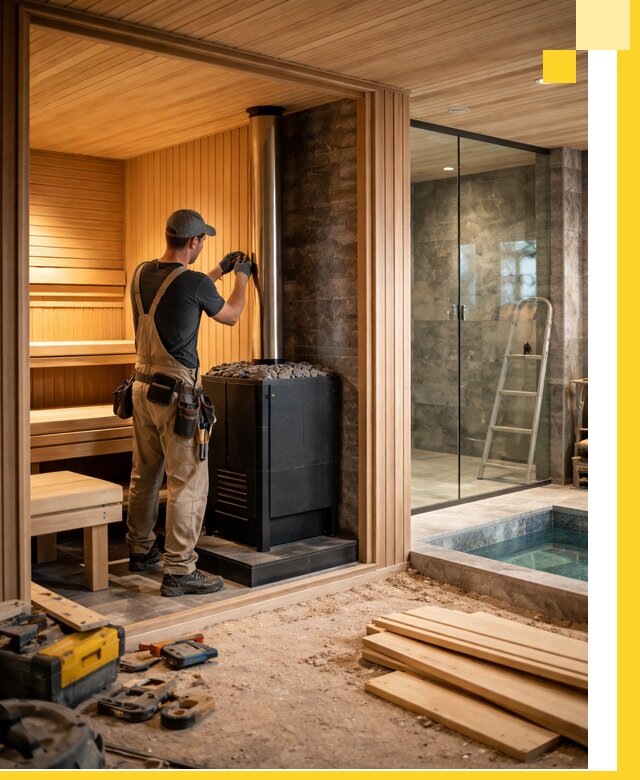 Полное строительство банных комплексов под ключ в Истре