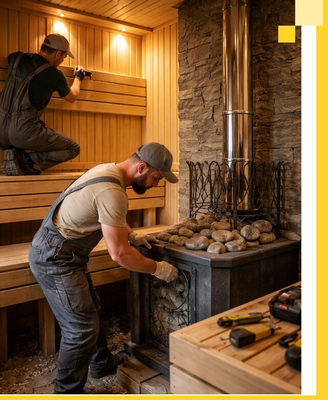 Комплексный дизайн бань, саун и зон отдыха в Истре